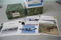 Warplane Collectors Club Index Box with Cards