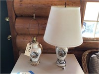 (2) Table lamps