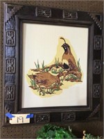 Framed Pheasant picture