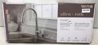 Allen+Roth pull-down kitchen faucet