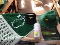Masters Golf hats, misc