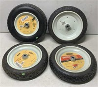 4 wheelbarrow tires