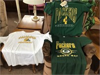 (3) Green Bay Packer shirts