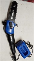 Kobalt tree trimmer w/charger (No battery)