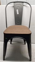 Wood/metal chair