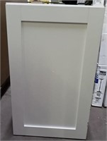 18"x30" cabinet scratches front rt. side