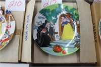 snow white and witch plate