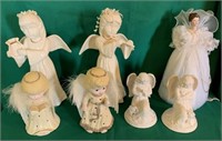 Lot of 7 Angels