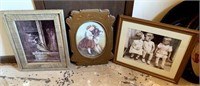 3 Framed Pictures