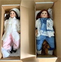 2 Middleton Dolls in Boxes