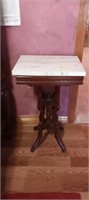 Victorian Style Marble Top Stand