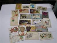 Postcards: Happy Birthday, 1909, 1910, 1915