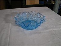 Westmorelang Glass Bowl, Aqua Blue