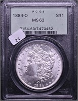 1884 O PCGS MS63 MORGAN DOLLAR