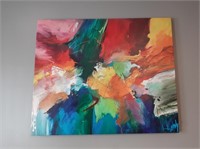 Large Jonas canvas picture