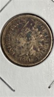 1861 INDIAN Head Penny