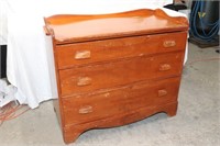 3 drawer maple dresser
