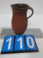 EARLY REDWARE PITCHER