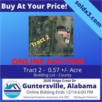 REAL ESTATE TRACT 2  0.57+/-  LOT