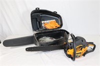 Poulan Pro 42cc chainsaw in case