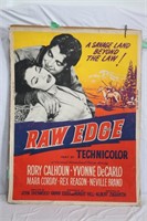 Movie promotional poster - Raw Edge