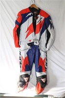 Dainese leather racing suit with gloves and boots