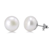 Xlarge Genuine Freshwater Pearl Earrings