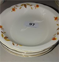 Hall's Jewel Tea 8" bowls
