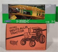 (Al) Die Cast Deutz-Allis Tractor & Plastic Model