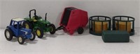 (Al) Lot w/ Plastic Tractors Inc, John Deere, Hay