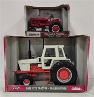 (Al) Die Cast Tractors Inc. Case Farmall B & 1270
