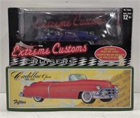 (Al) Cadillac Open 1950 & Insani Sedan Die Cast