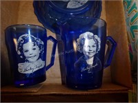 Shirley Temple glassware