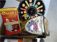 Vintage tins - 2 boxes