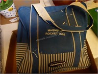 Magnetic rocket toss & bag