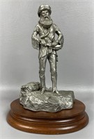 Vintage Chilmark La Rocca Pewter Frontiersman