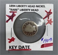 1894 Liberty Head Nickel Coin