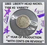 1883 Liberty Head Nickel Coin