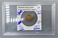 1883 Indian Head Cent Coin