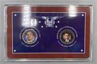 Uncirculated Obama Commemorative Coins P& D