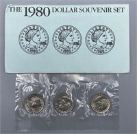 1980 Dollar Coin Souvenir Set