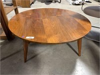 ROUND WOOD TABLE 40" X 15.75"