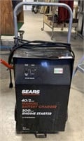 SEARS 40/2 AMP MANUAL BATTERY CHARGER / 200
