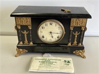 Sessions Mantle Clock w/- Key. Not checked