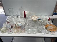 Selection Vintage Glassware