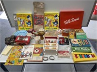 Selection Vintage Toys, Games, etc