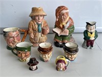 Selection Toby Jugs