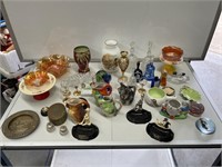 Selection Vintage Household Glassware Crockery
