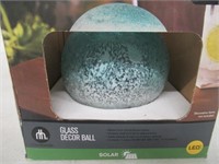 Home Trends Glass Décor Ball, LED