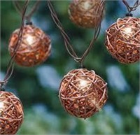 Hometrends 10 Count Plug-in Globe String Lights